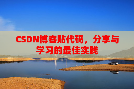 CSDN博客贴代码，分享与学习的最佳实践